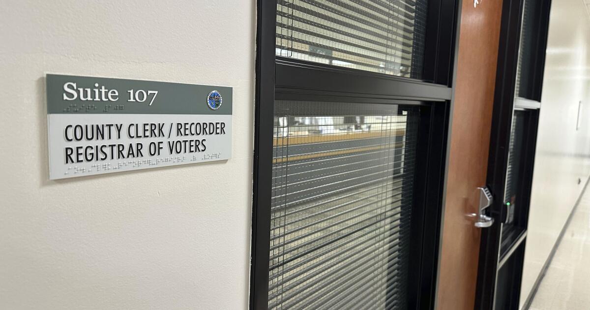 Yuba County elections office is the latest to receive toxic letter