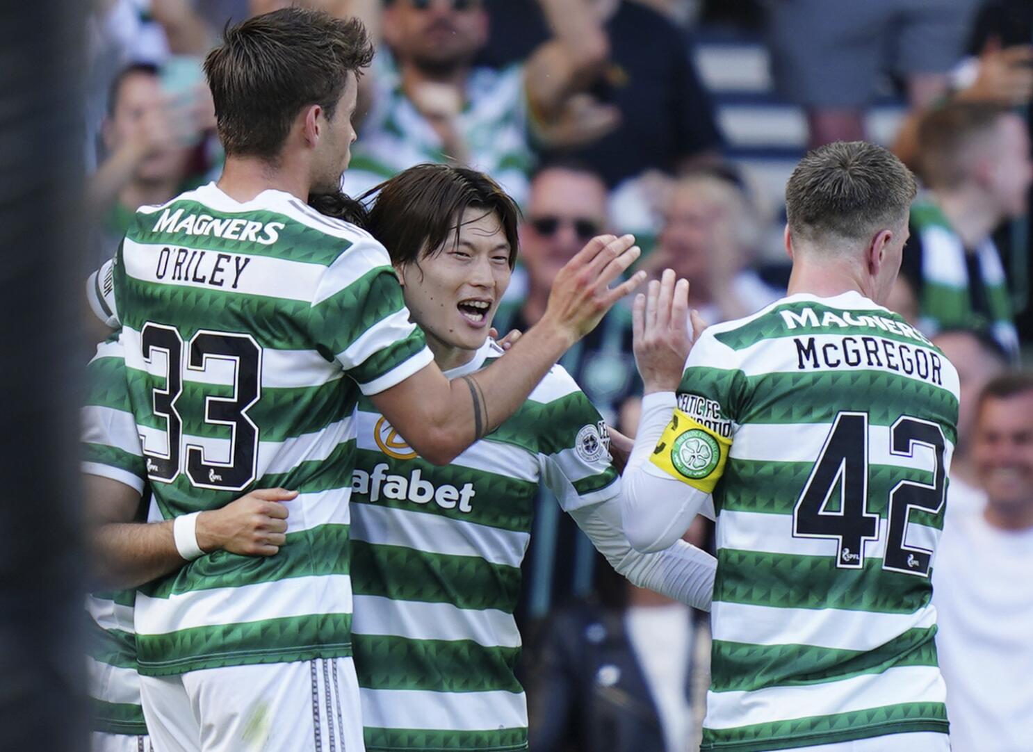 Kyogo scores twice against Rangers again as Celtic move 12 points