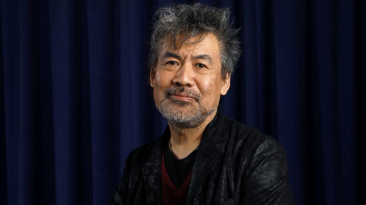 "Soft Power" playwright David Henry Hwang, photographed during a break in rehearsals in New York.