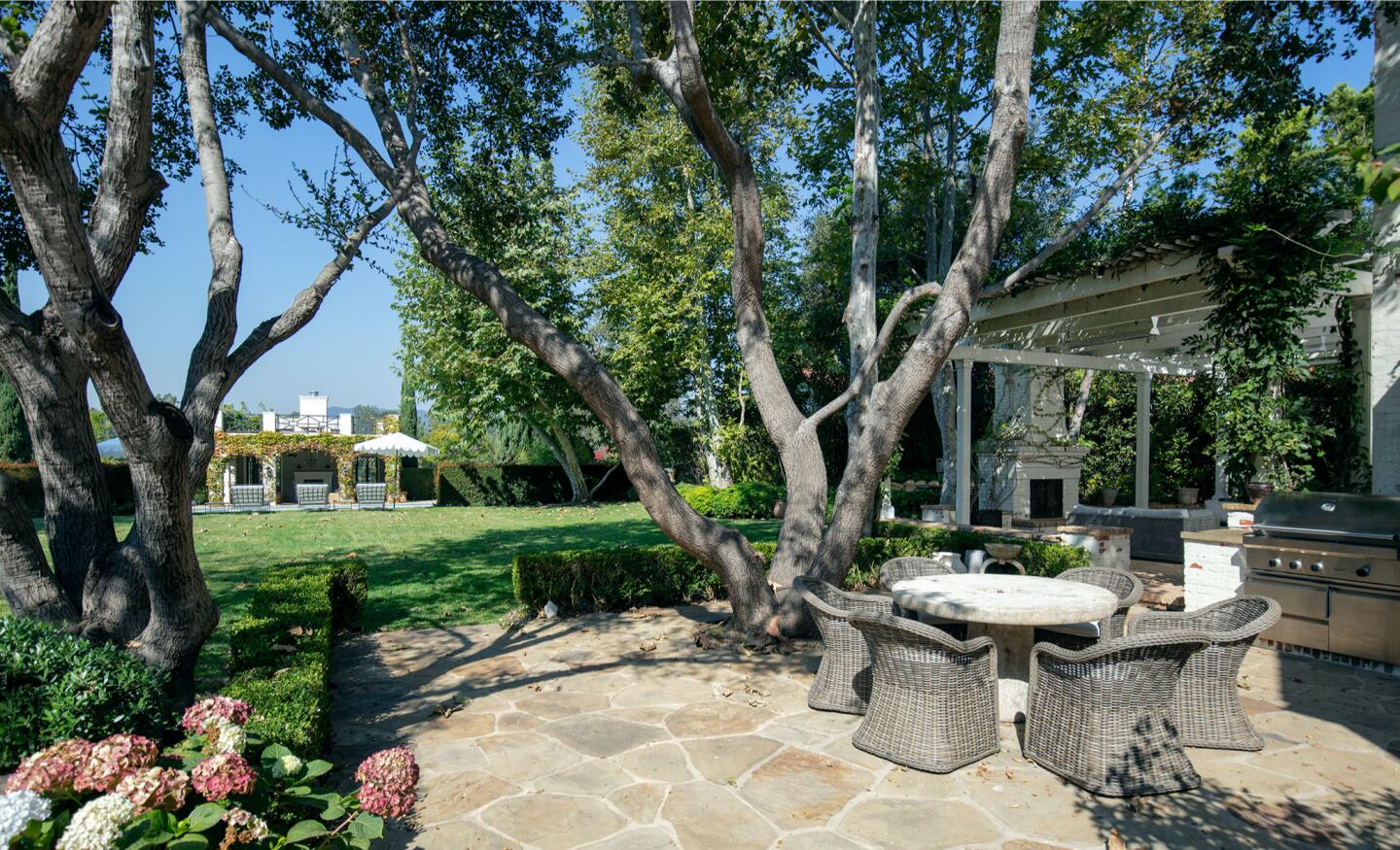 The dining patio.