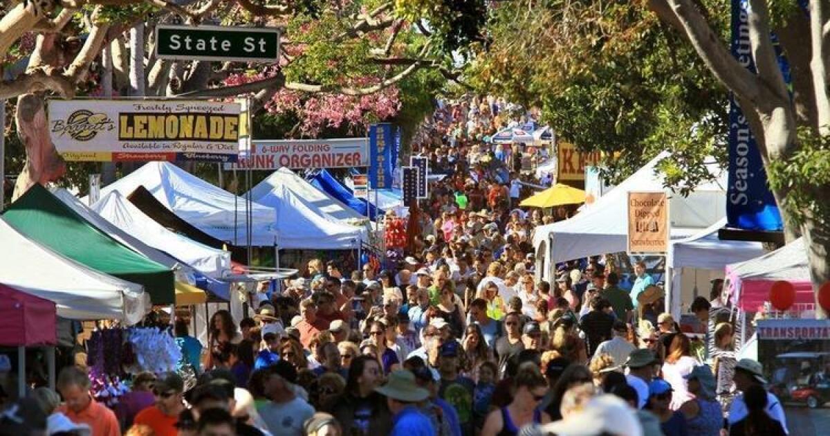 The Carlsbad Village Street Faire returns on May 1 Pacific San Diego