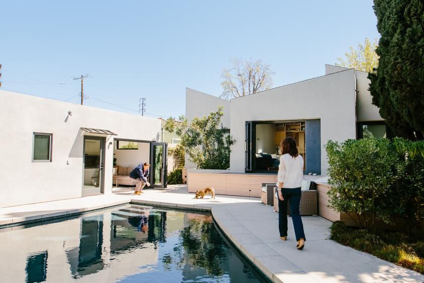 A view of Serban Penciu and Laura Gudino-Penciu's Eagle Rock home in Los Angeles.