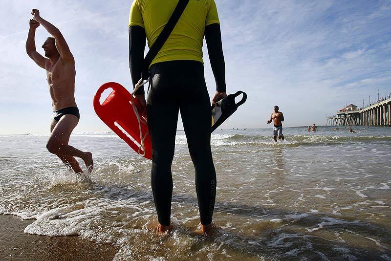 Week in photos - lifeguard tryouts