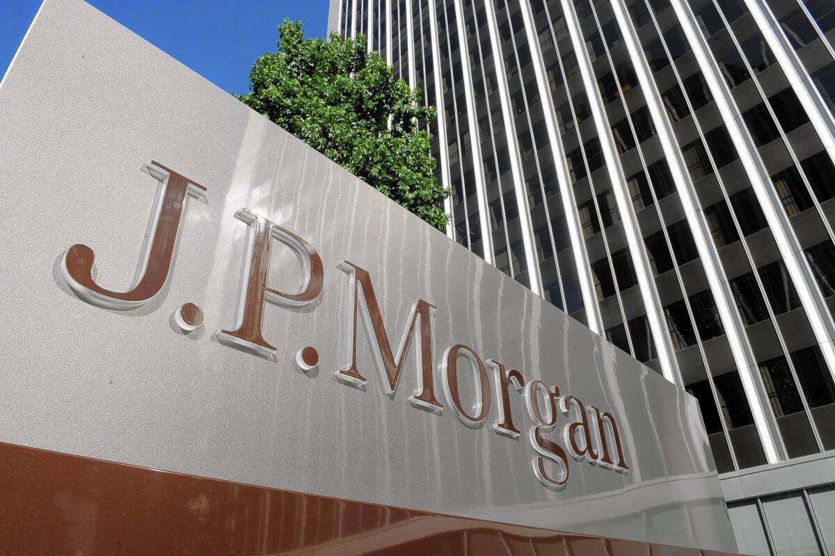 JPMorgan Chase Chief Executive Jamie Dimon said the bank’s spending on cybersecurity would reach $250 million this year. Above, the company's offices in Los Angeles.