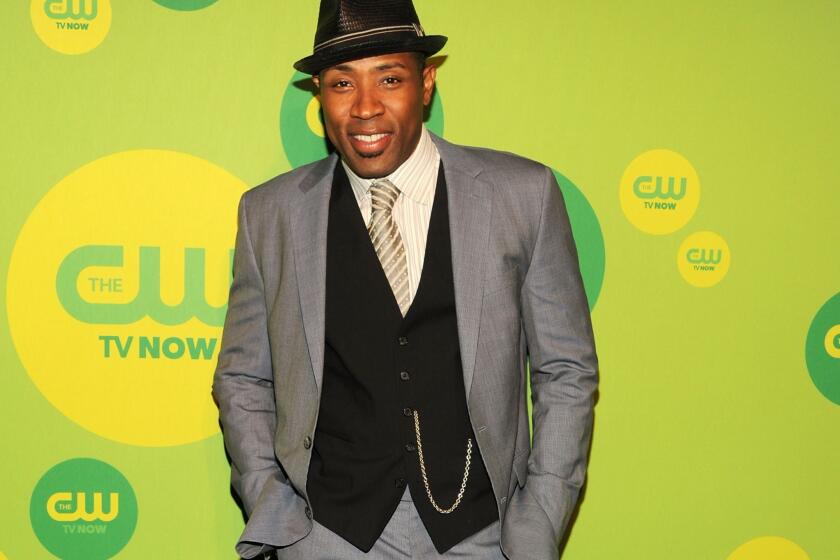 Cress Williams at the CW's upfront presentation at the London Hotel in New York.