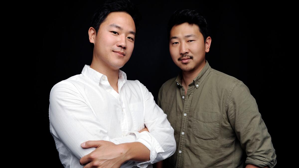 Joe Seo, left, stars in "Spa Night," directed by Andrew Ahn.