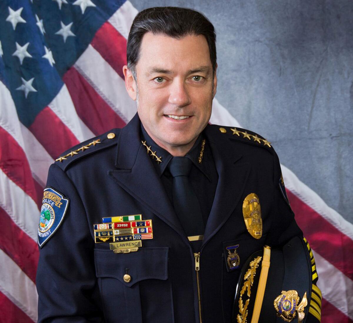 Citrus Heights Police Chief Ron Lawrence has been selected to lead Costa Mesa's police department. 