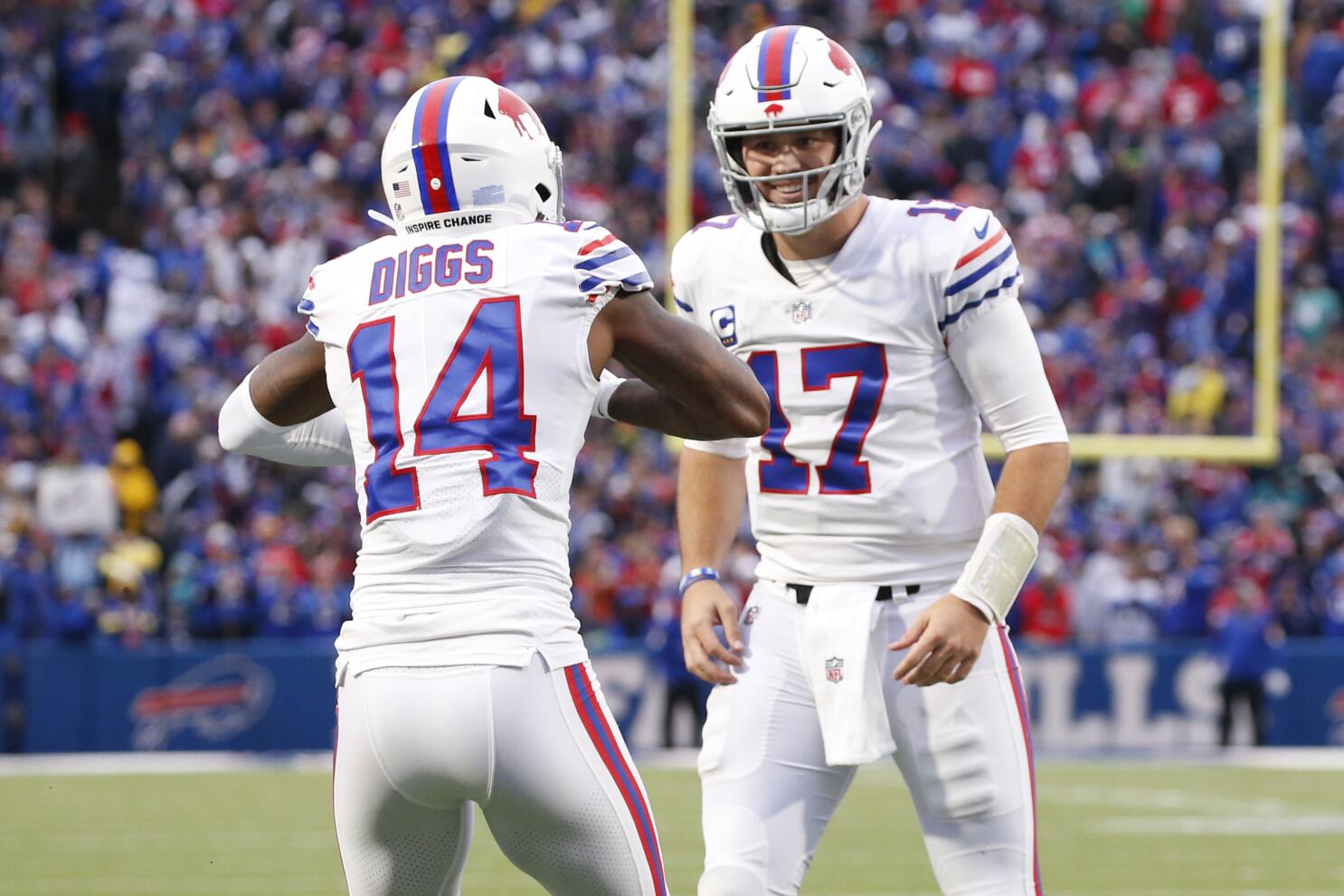 Video: Stefon Diggs Tackles Fan Who Ran onto Field During Bills