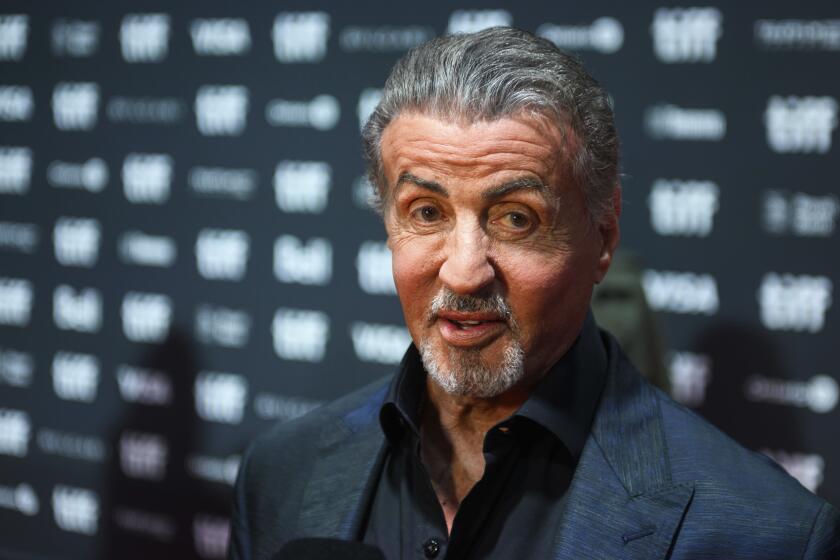 Sylvester Stallone arrives at the premiere of "Sly" at Roy Thomson Hall during the Toronto International Film Festival on Saturday, Sept. 16, 2023, in Toronto. (Photo by Arthur Mola/Invision/AP)