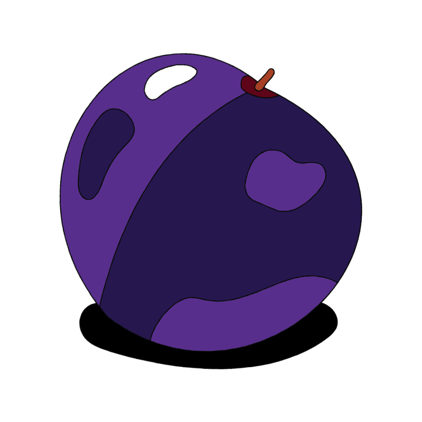 illustration of a Plum
