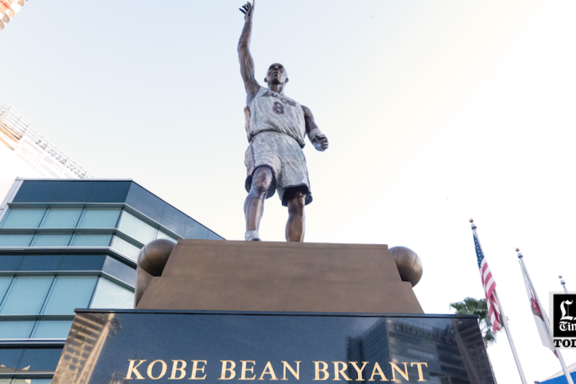 LA Times Today: Patt Says: Kobe Bryant statue isn't the only monument with typos