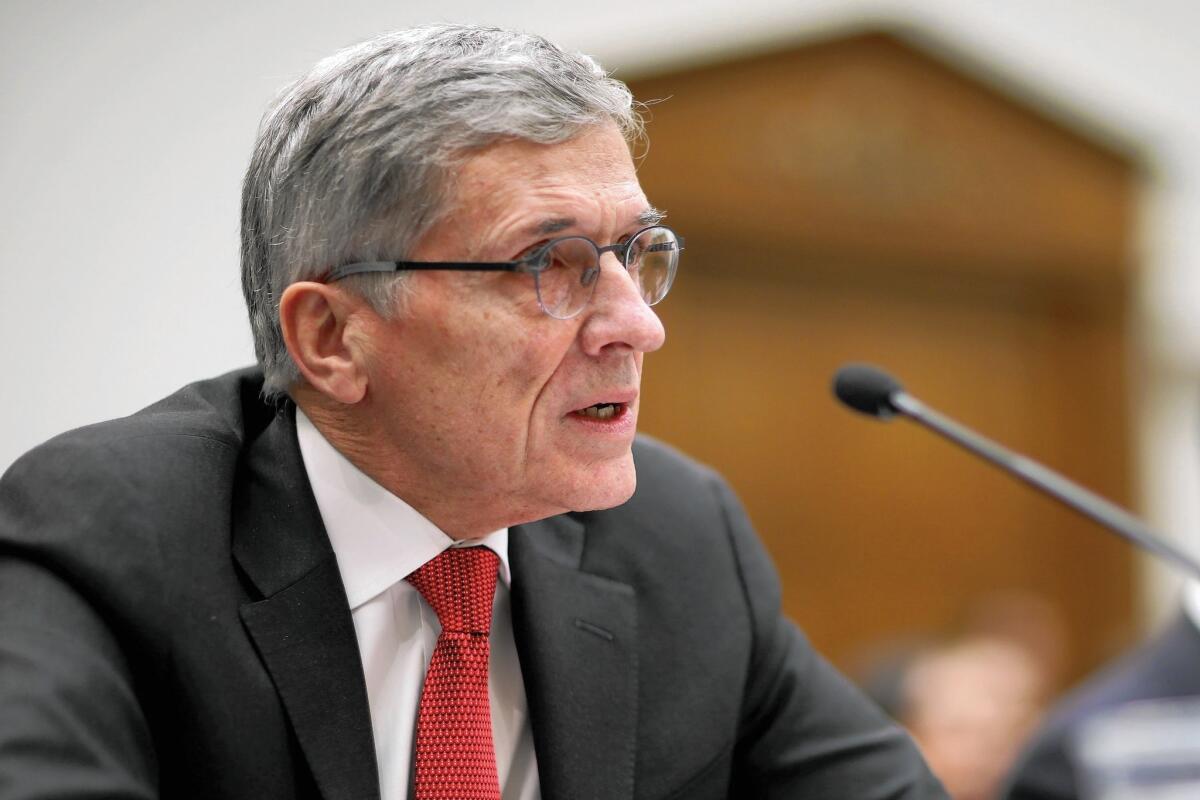 The complicated auction of airwaves has been described by FCC Chairman Tom Wheeler, above, has having “more moving parts than a Swiss watch.” It could fail if not enough broadcasters are willing to sell.