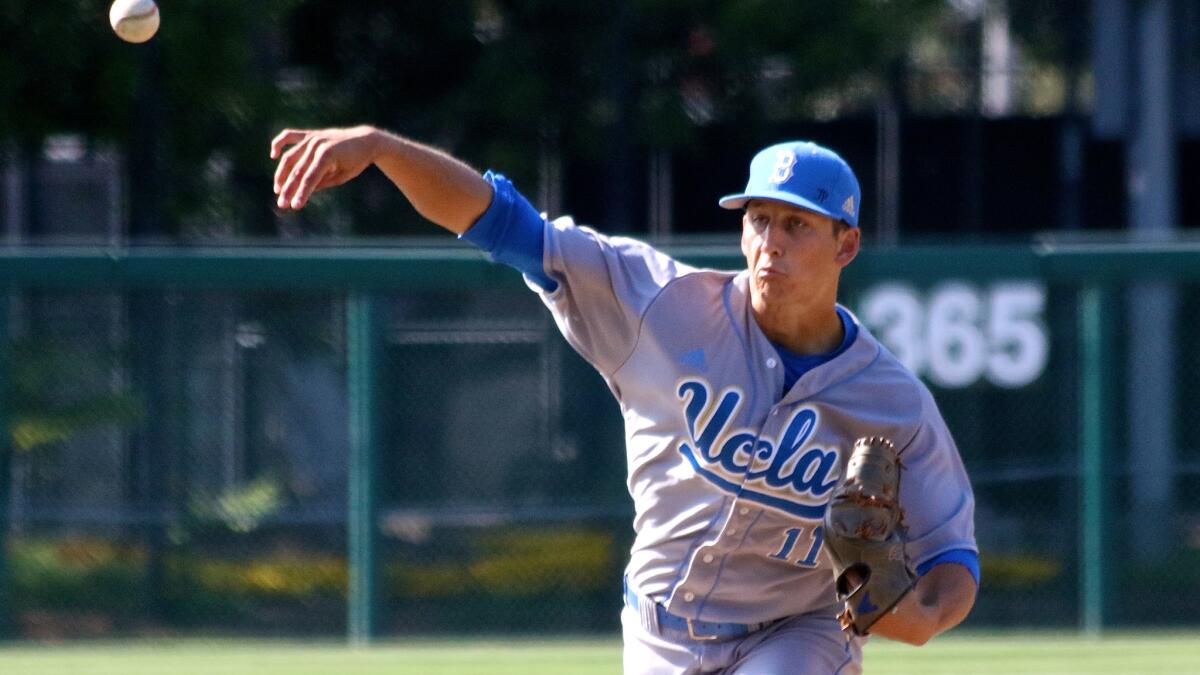 UCLA junior James Kaprielian improved to 10-4 with a win Friday night against CSU Bakersfield.