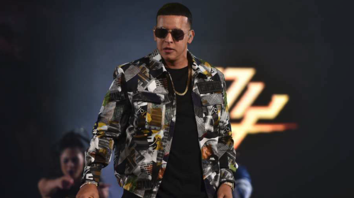 El reguetonero Daddy Yankee durante una de sus presentaciones.