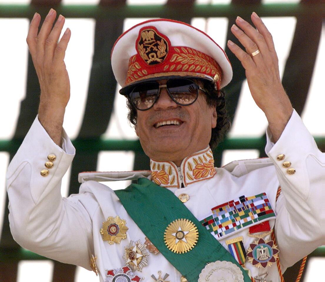 8. Moammar Kadafi - $200 billion