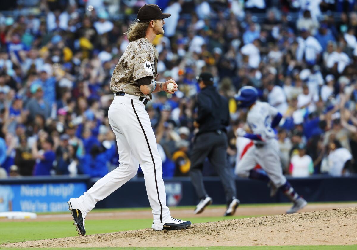 Dodgers homer in ninth, 10th innings to hand Padres series loss - The San  Diego Union-Tribune