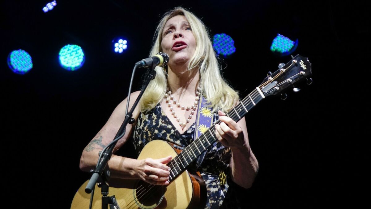 Rickie Lee Jones performs June 1 at Tipitina's in New Orleans.