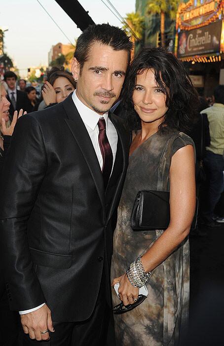 Colin Farrell with his sister Claudine at the Los Angeles premiere of "Total Recall" at Grauman's Chinese Theatre in Hollywood. Farrell plays Douglas Quaid (and Hauser) in the remake of the 1990 Arnold Schwarzennegger film.