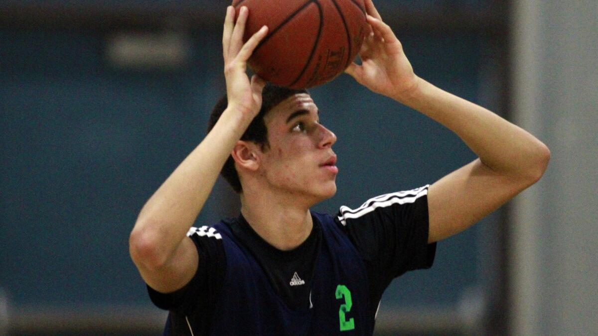 Chino Hills junior guard Lonzo Ball continues to show why he's one of the top high school basketball players in the nation.