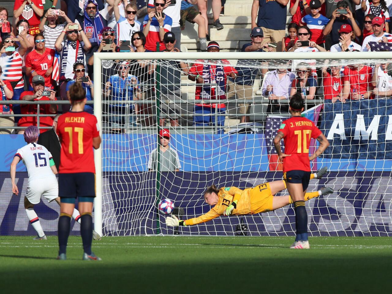 Women's World Cup: U.S. 2, Spain 1