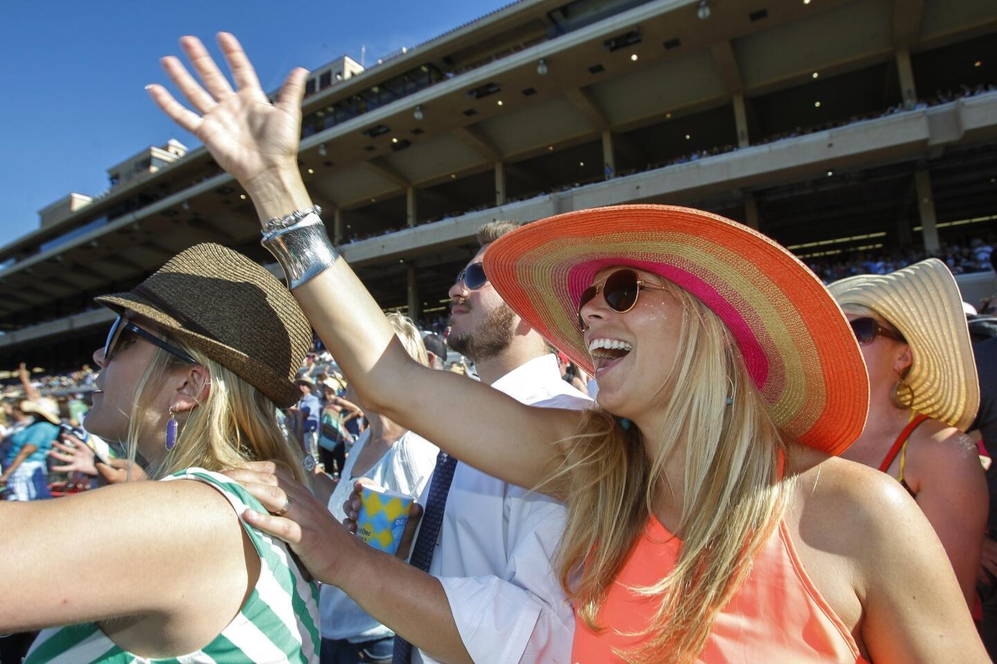 Del Mar Opening Day 2014 scene