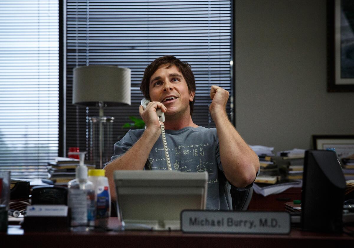 Christian Bale in "The Big Short."
