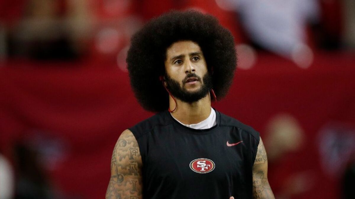 Colin Kaepernick hasn’t played in the NFL since opting out of his contract with the San Francisco 49ers in March.