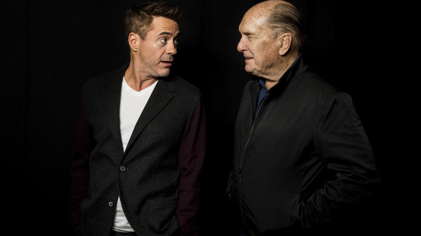 Celebrity portraits by The Times | Robert Downey Jr. and Robert Duvall