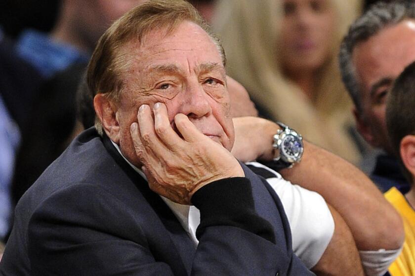 L.A. Clippers owner Donald Sterling.