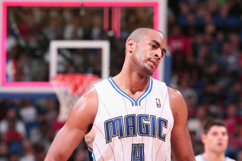 Arron Afflalo is headed back to the Denver Nuggets after being traded by the Orlando Magic for Evan Fournier and the No. 56 pick in Thursday's NBA draft.