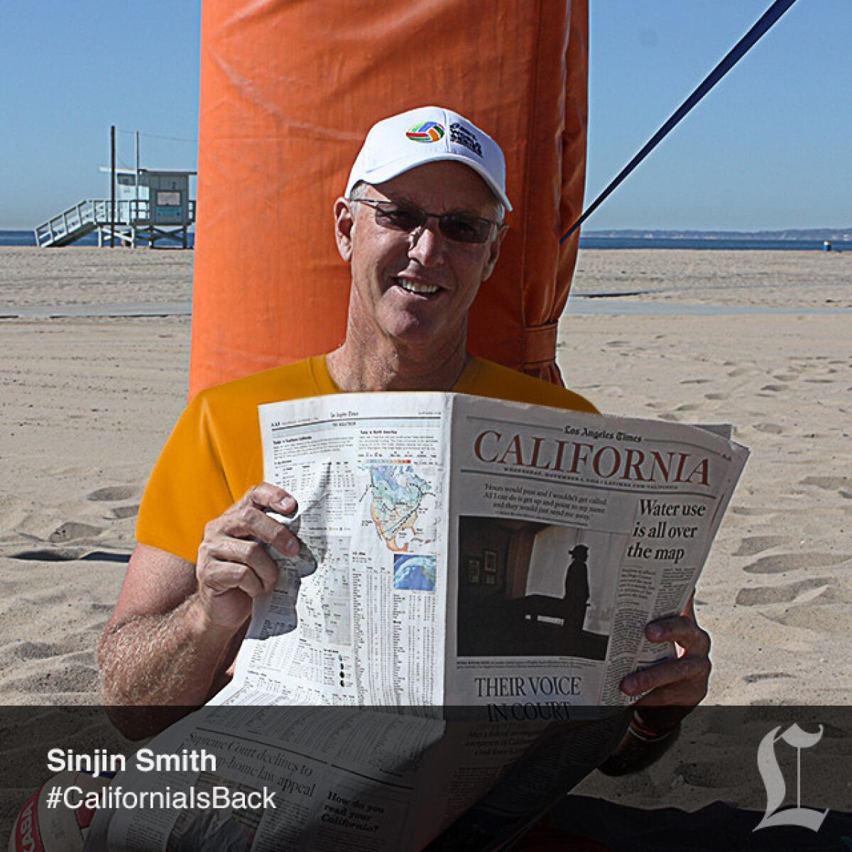 Sinjin Smith, Beach Volleyball Legend.