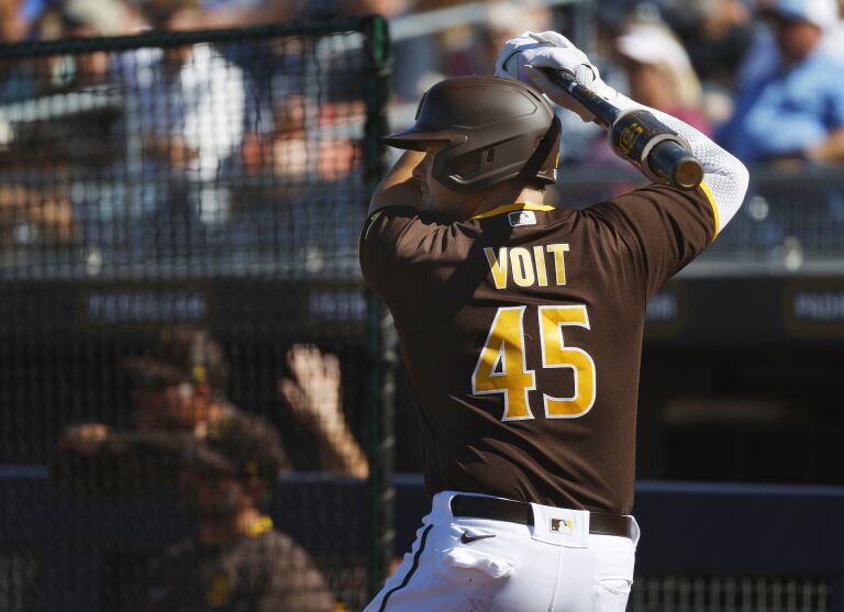 Padres roster review Luke Voit The San Diego UnionTribune