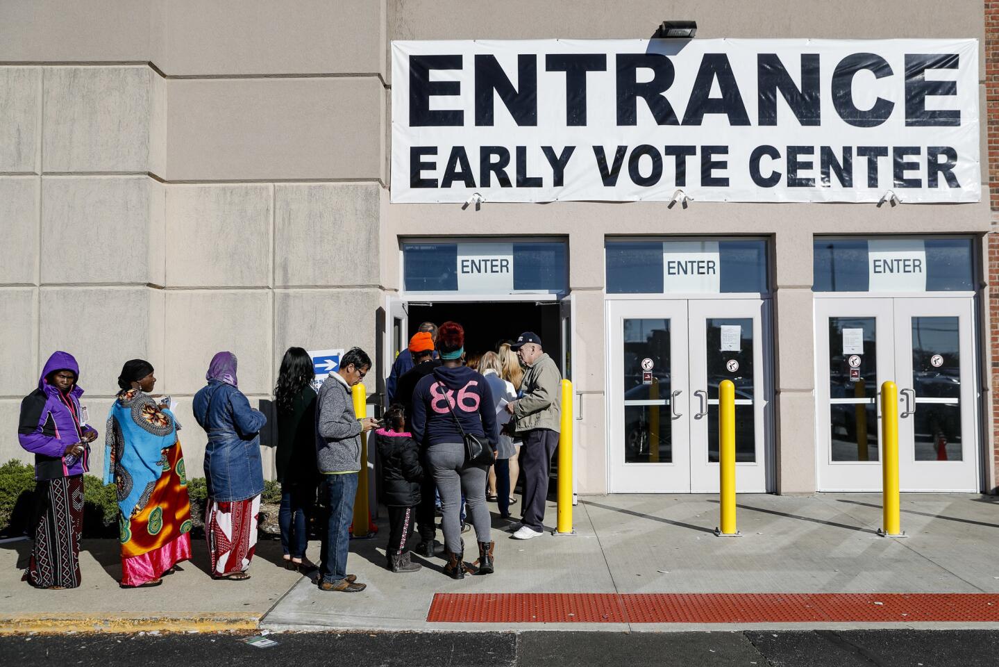 Early voting in Ohio