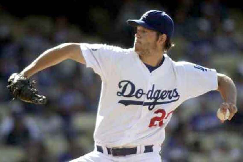 Dodgers ace Clayton Kershaw was the 2011 Cy Young Award winner in the National League and runner-up last season.