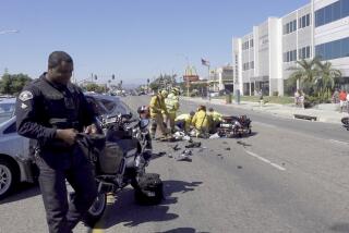 Screengrab from video by OnScene.tv of accident where an off-duty Garden Grove police officer lost his life in Anaheim