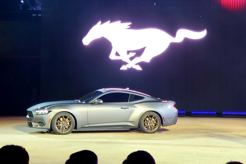 El Mustang está disponible con el último motor Coyote 