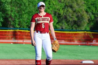 Pitcher Micaela Kastor has helped Oaks Christian reach the Division I regional softball final.