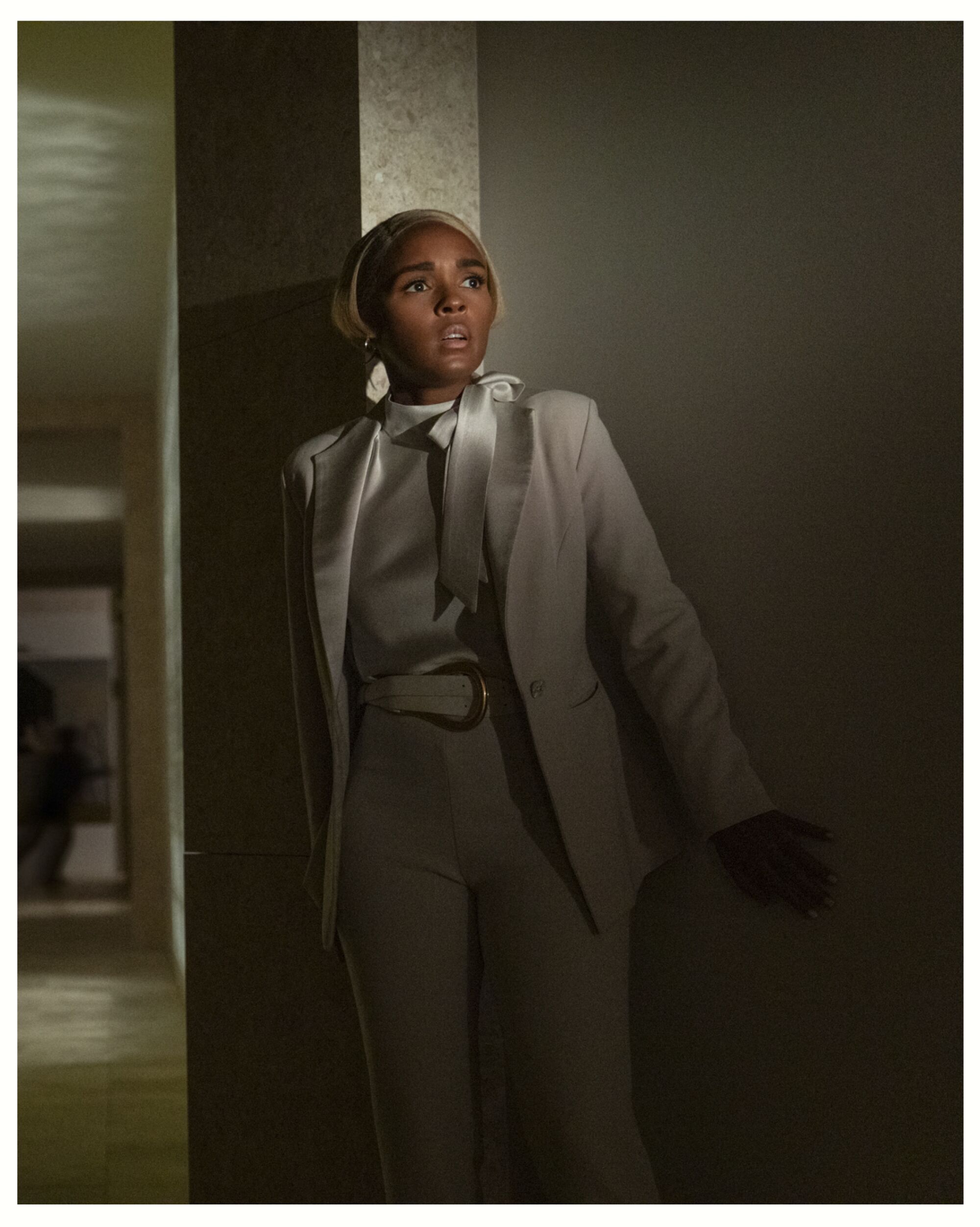 Janelle Monae as Andi in 'Glass Onion: A Knives Out Mystery." 