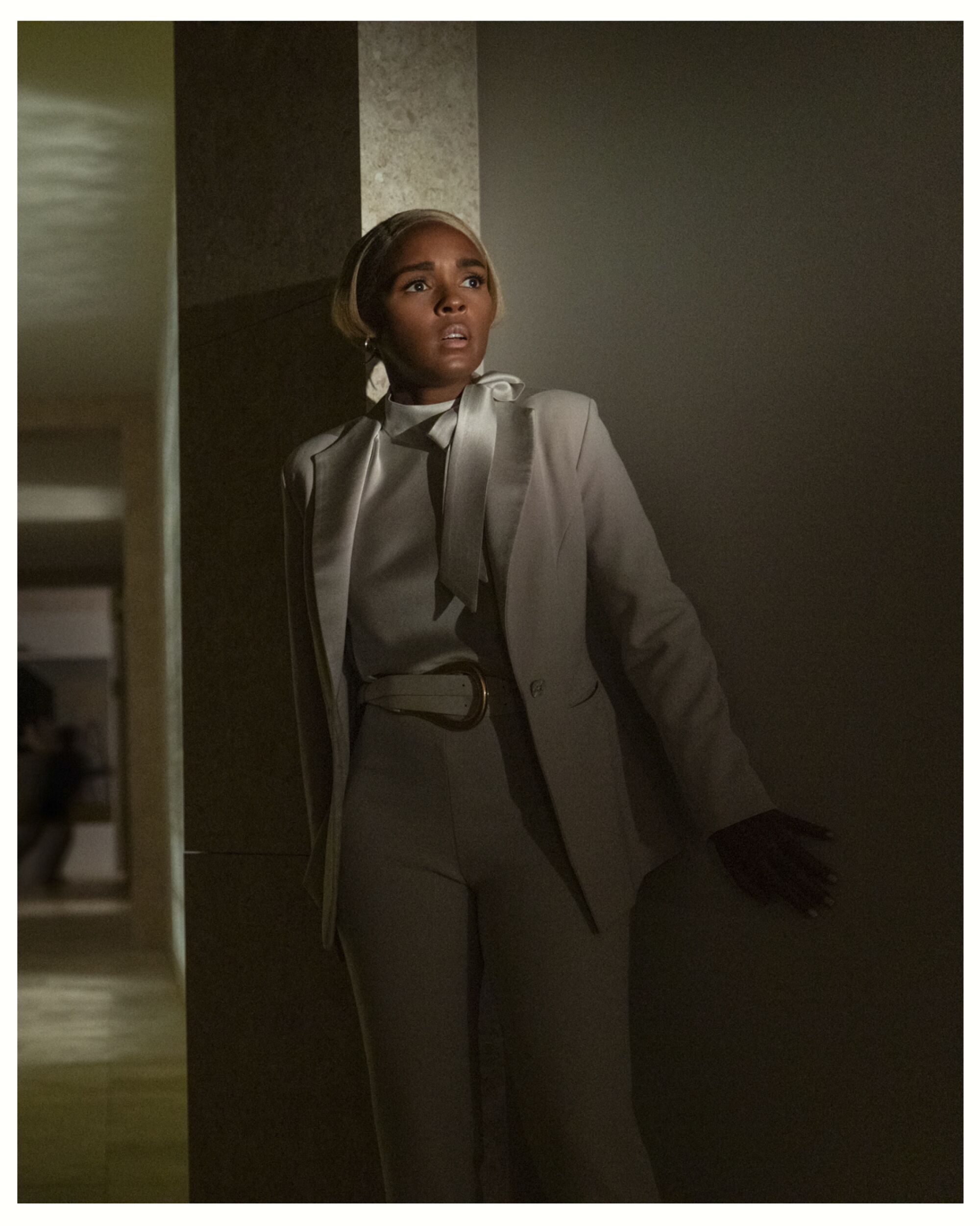 Janelle Monae as Andi in 'Glass Onion: A Knives Out Mystery."