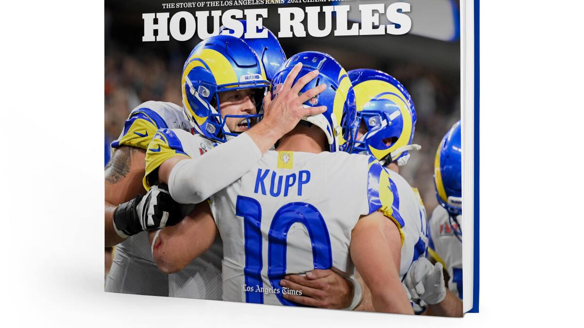 House Rules': Collector's book celebrates Rams' Super Bowl win - Los  Angeles Times