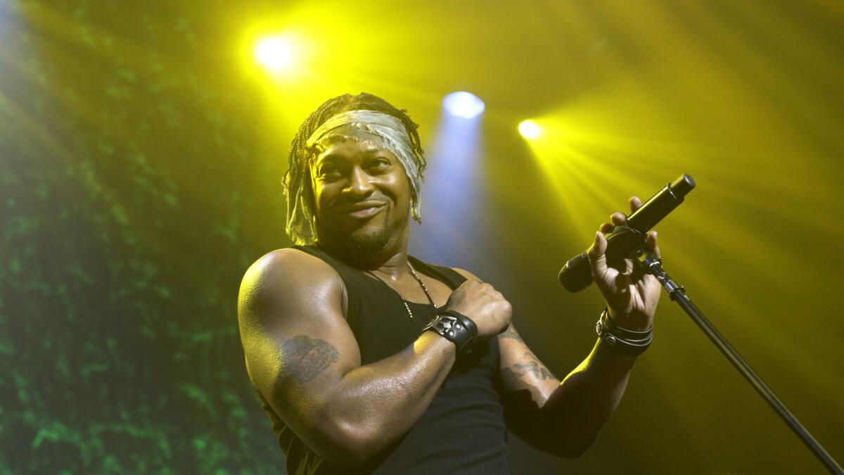 D'Angelo performs at Club Nokia on June 8, 2015. Read the review.