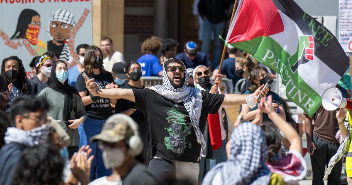 Letters to the Editor: When do campus protests on Israel cross the line into antisemitism?