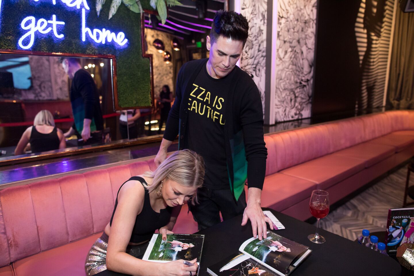 Book signing with Tom Sandoval and Ariana Madix