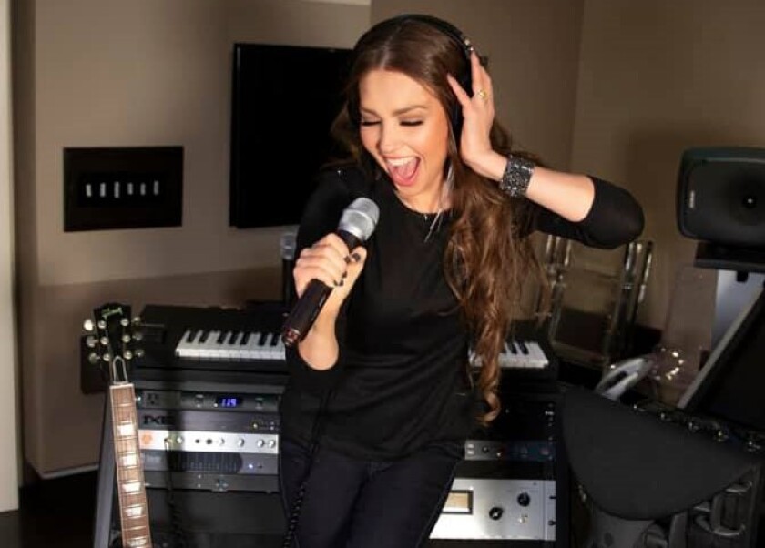 La cantante mexicana en una imagen reciente.