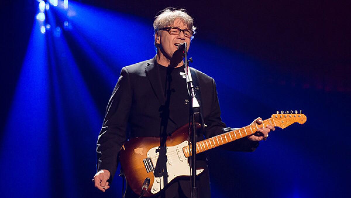 Steve Miller is honored at "2016 Rock and Roll Hall of Fame Induction Ceremony."
