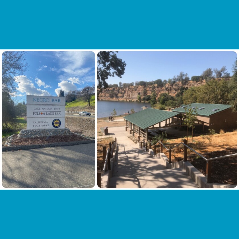 Negro Bar in Folsom Lake State Recreation Area.