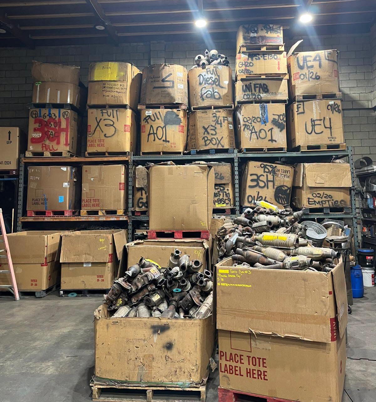 Sheriffs bust suspected catalytic converter theft ring across L.A. and Orange counties