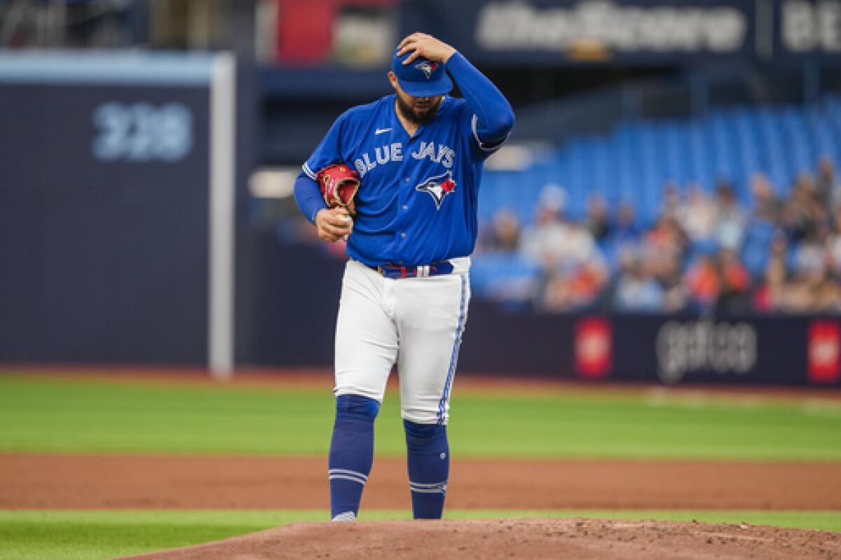First-inning woes continue for Blue Jays as Astros rough up Gausman