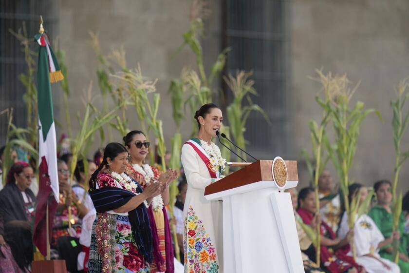 La presidenta de México, Claudia Sheinbaum, 