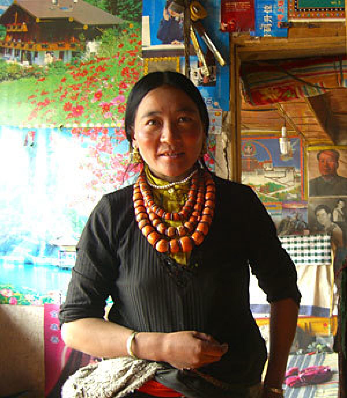 Tibetan nomad Lhamotso can earn $1,000 a week during the brief season gathering caterpillar fungus. Its only in the last two years it has gotten so expensive," she says, "Its crazy, but it is good for us. How else would I make so much money? I cant read or write.